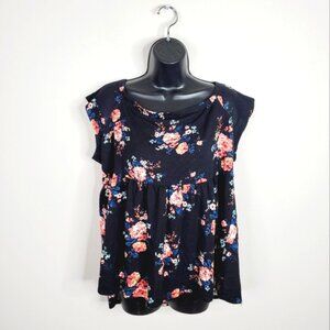 Torrid Floral Cottage Core Feminine Whinsigoth Top 2X